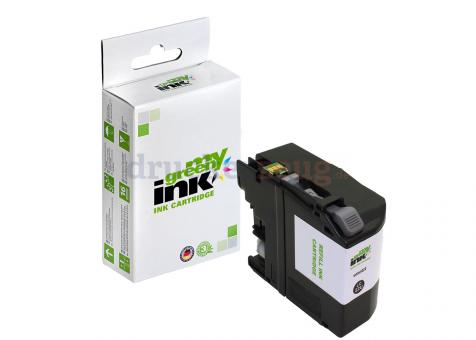 Alternativ Patrone für Brother LC22UBK ca. 2.400 Seiten Schwarz (My Green Toner) 