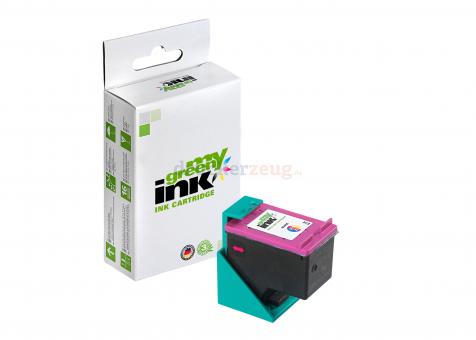 Alternativ Patrone für HP F6U67AE , HP302XL ca. 330 Seiten CMY (My Green Toner) 