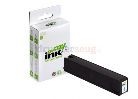 Alternativ Patrone für HP981X,L0R09A ca. 10.000 Seiten Cyan (My Green Toner) 