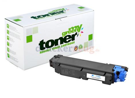 Alternativ Toner für Kyocera TK-5150 C ca. 10.000 Seiten Cyan (My Green Toner) 