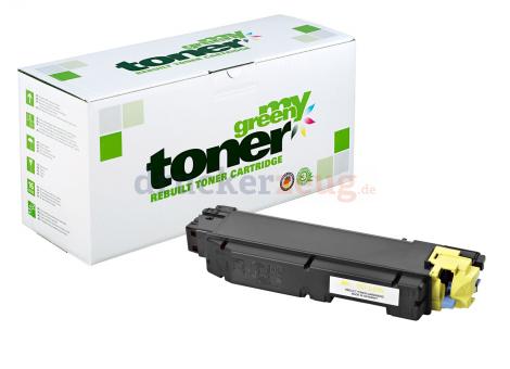 Alternativ Toner für Kyocera TK-5150 Y ca. 10.000 Seiten Yellow (My Green Toner) 
