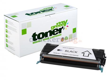 Alternativ Toner für Lexmark C736H1KG ca. 12.000 Seiten Black (My Green Toner) 