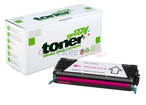 Alternativ Toner für Lexmark C736H1MG ca. 10.000 Seiten Magenta (My Green Toner) 