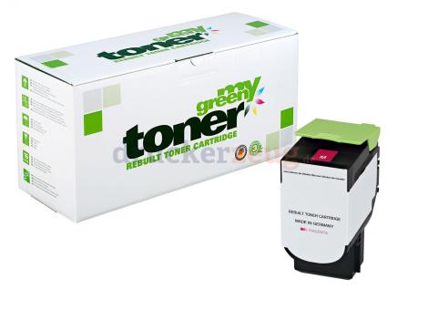 Alternativ Toner für Lexmark 70C0X30 ca. 4.000 Seiten Magenta (My Green Toner) 