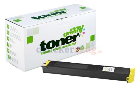Alternativ Toner für Sharp MX-23GTYA ca. 10.000 Seiten Yellow (My Green Toner) 