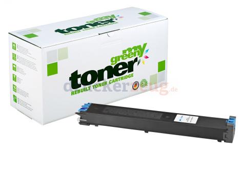 Alternativ Toner für Sharp MX-51GTCA ca. 18.000 Seiten Cyan (My Green Toner) 