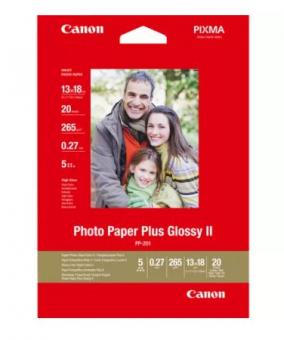 Canon PP-201 Fotopapier 13 x 18 cm, 265 g/m², 20 Blatt, glossy 2311B018 