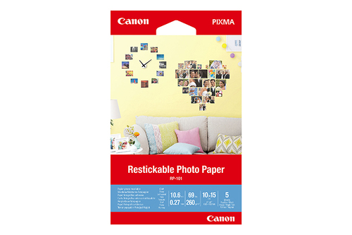 Canon RP-101 Abnehmbare Fotoaufkleber 10x15cm Weiss 3635C002 