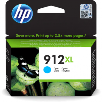 HP912XL cyan Tintenpatrone ca. 825 Seiten 3YL81AE 