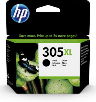 HP305XL schwarz Tintenpatrone ca. 240 Seiten 3YM62AE 