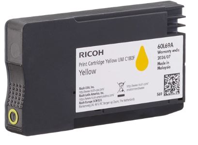Ricoh IJM C180F Tintenpatrone gelb ca. 1.600 Seiten 408520 