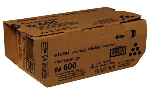 Ricoh IM 550F Schwarz Toner 418478  ca. 25.000 Seiten 