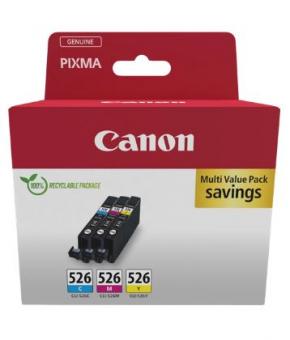 Canon CLI-526 Multi Multipack Cyan / Magenta / Gelb 4541B018 
