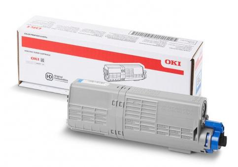 OKI   Toner Cyan 46490403 C ca. 1500 Seiten 