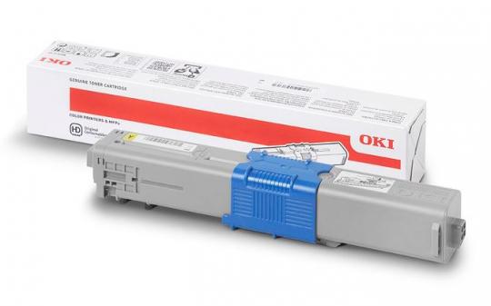 OKI   Toner Gelb 46508713 C ca. 1500 Seiten 