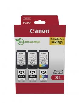Canon PG-575XL+CL-576XL Multipack Schwarz / Color (5437C004) 