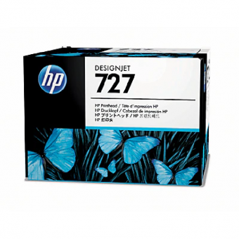 HP727 schwarz/cyan/magenta/gelb Druckkopf für 6 Farben B3P06A 