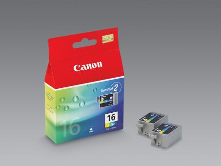 Canon BCI-16cl color Tintenpatrone 2er Pack 9818A002 