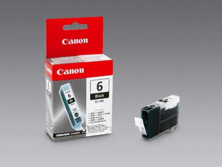 Canon BCI-6bk Tintenpatrone schwarz ca. 280 Seiten 13 ml 4705A002 