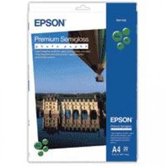 Epson C13S041332 Papier weiß Premium photopapier, 20 Blatt 