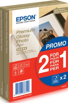 Epson S042167 Papier weiß C13S042167 Premium EPSON Premium photopapier glossy 10x15cm weiß 255 g Inh. 80 Blatt 