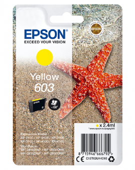 Epson 603 yellow Tintenpatrone C13T03U44010 ca. 130 Seiten 