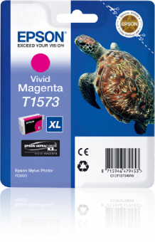 Epson T1573 vivid Magenta Tintenpatrone 25.9 ml C13T15734010 