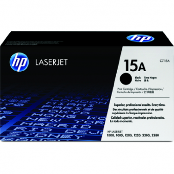 HP15A Schwarz Toner ca. 2.500 Seiten C7115A 