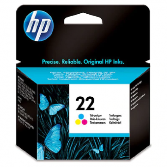 HP22 color Tintenpatrone 6ml ca. 165 Seiten C9352AE 