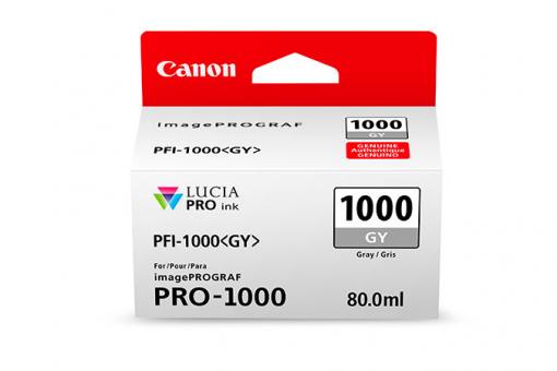 Canon PFI-1000gy Tintenpatrone grau 80 ml 0552C001 