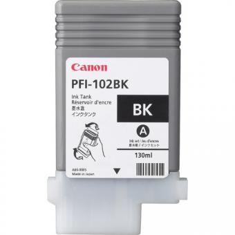 Canon PFI-102bk schwarz Tintenpatrone 130 ml 0895B001 