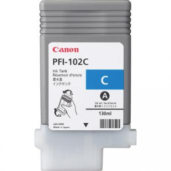 Canon PFI-102c cyan Tintenpatrone 130 ml 0896B001 