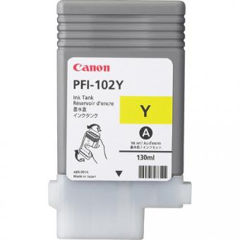 Canon PFI-102y Gelb Tintenpatrone 130 ml 0898B001 