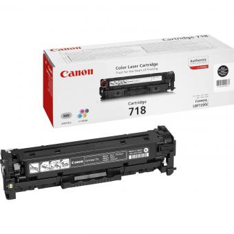 Canon 718 BK Toner schwarz ca. 3.400 Seiten 2662B002 