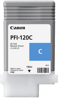 Canon PFI-120c Cyan Tintenpatrone 130 ml 2886C001 