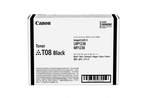 Canon T08 Schwarz Toner  ca. 11.000 Seiten 3010C006 