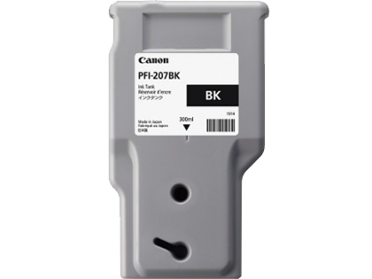 Canon PFI-207bk Tintenpatrone schwarz 300 ml 8789B001 