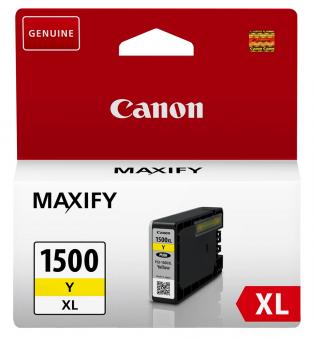 Canon PGI-1500y XL Tintenpatrone gelb ca. 935 Seiten 12 ml 9195B001 