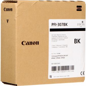 Canon PFI-307bk Schwarz Tintenpatrone 330 ml 9811B001 