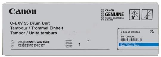 Original Canon C-EXV55drumc Bildtrommel Cyan ca. 45.000 Seiten 2187C002 
