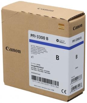 Canon PFI-3300b Blau Druckerpatrone  330 ml (6439C001) 