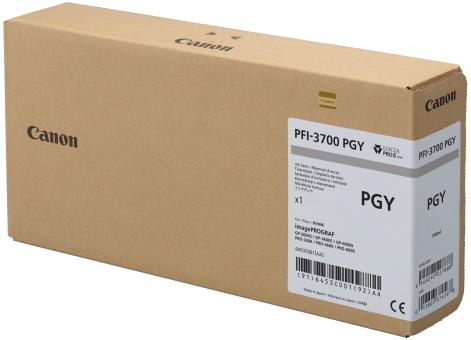 Canon PFI-3700pgy Druckerpatrone photo grey 700 ml (6453C001) 