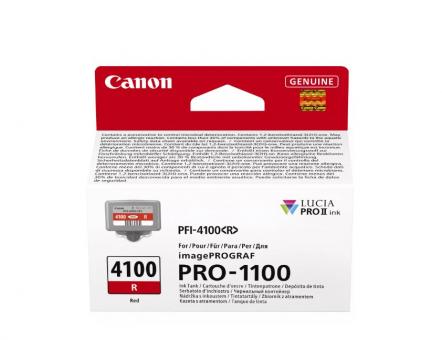 Canon PFI-4100r Rot Druckerpatrone 80 ml 6785C001 