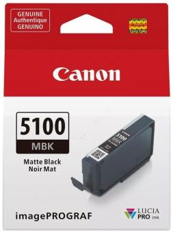 Original Canon PFI-5100mbk Druckerpatrone Schwarz Matt 14 ml 6951C001 