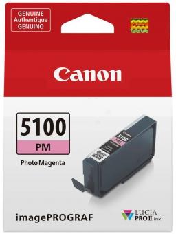 Original Canon PFI-5100pm Druckerpatrone Magenta Foto 14 ml 6957C001 