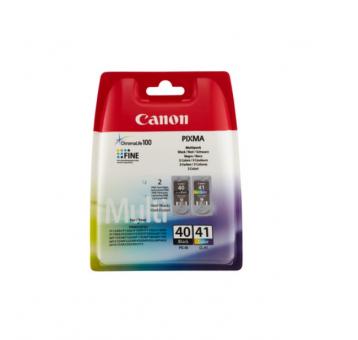 ORIGINAL Canon PG-40+CL-41 MCVP Druckerpatronen Schwarz / Color 0615B043 ca. 728 Seiten 