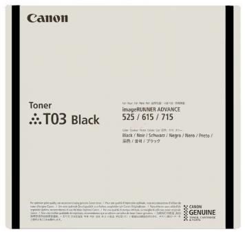 Canon T03 Schwarz Toner ca. 51.500 Seiten 2725C001 