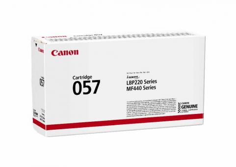 Canon 057  schwarz Toner ca. 3.100 Seiten 3009C002 