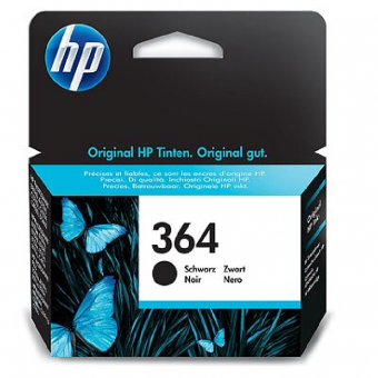HP364 schwarz Tintenpatrone 7.5ml ca. 250 Seiten CB316EE 