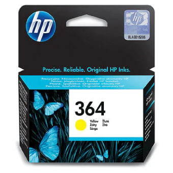 HP364 gelb Tintenpatrone 3.5ml ca. 300 Seiten CB320EE 